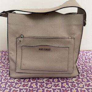 Steve Madden Cream Shoulder Bag